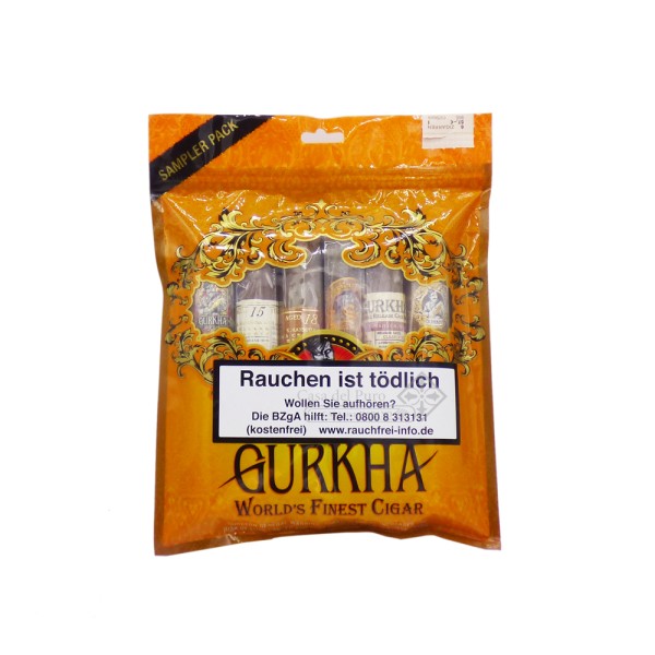 Gurkha World´s Finest Cigar Sampler mit starkem Preisvorteil 
