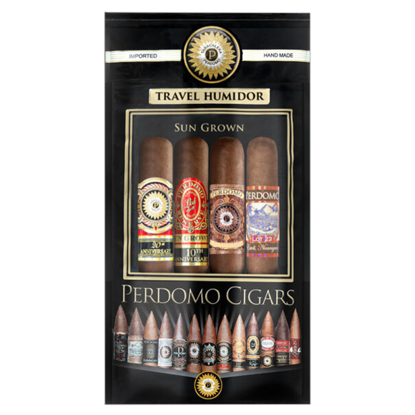 Perdomo Travel Humidor Sun Grown with piquant spice