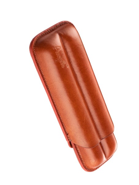 Angelo cigar case brown for two cigars