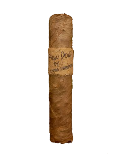 Oscar Valladares Raw Dog Double Robusto a chubby nudist cigar