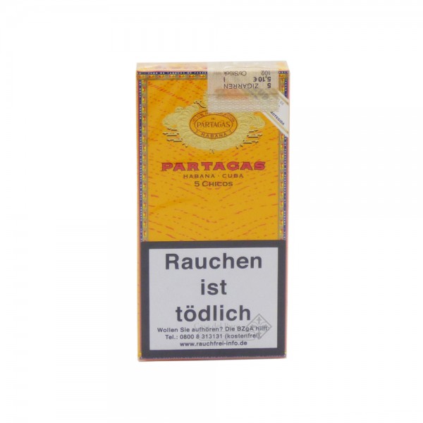 Buy Partagas Chicos as a pack of 5 here 