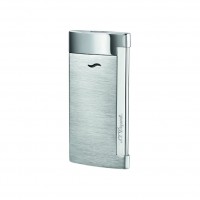 S.T. Dupont Slim 7 brushed Chrome an ultra thin luxury lighter