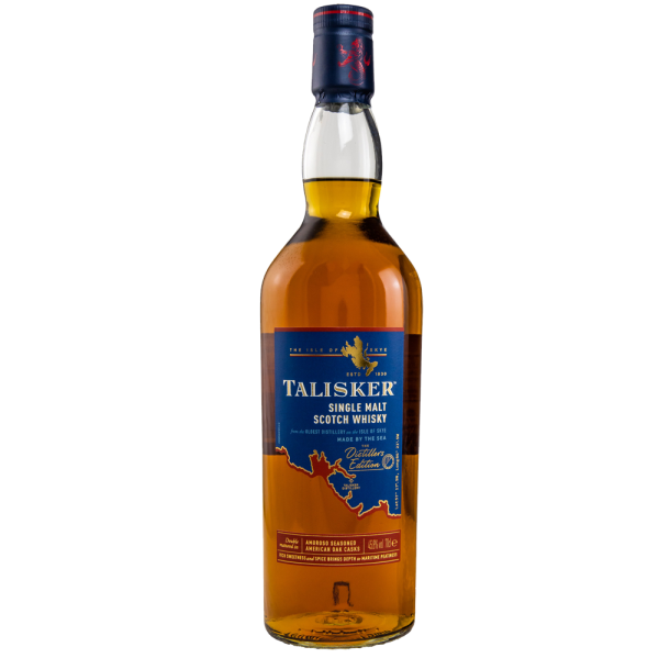 Talisker Distillers Edition 2022 a whiskey with a hard shell and a soft core