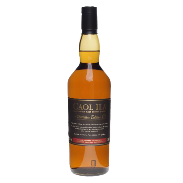 Caol Ila Distillers Edition 2022 bottle with fine muscat cask - Finsh