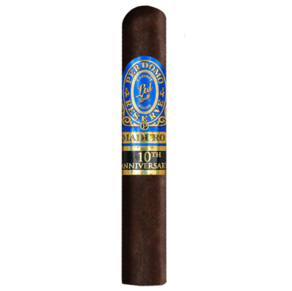 Perdomo Reserve 10th Anniversary Maduro Robusto boxpressed with chocolate flavors