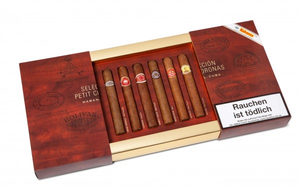 Habanos Seleccion Petit Coronas 2019 with outer packaging 