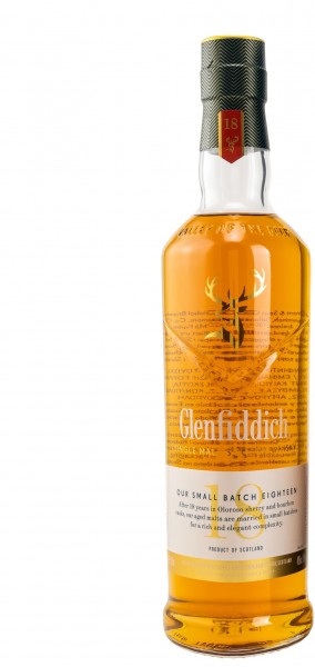Glenfiddich Small Batch Reserve 18 Jahre Single Malt Flasche 