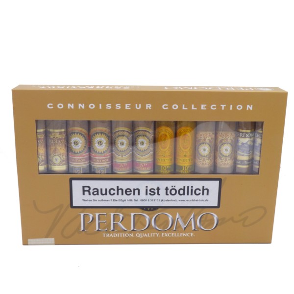 Perdomo Connoisseur Collection Connecticut 12 beauties with light complexion standing