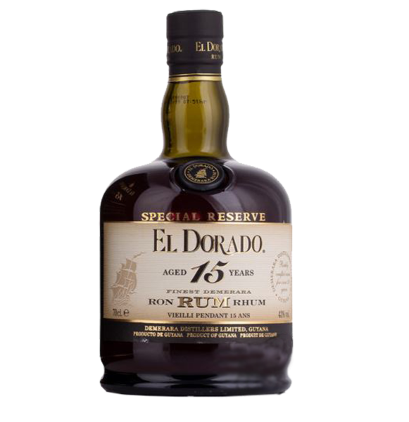 El Dorado 15 years a Guyanese rum with a unique taste