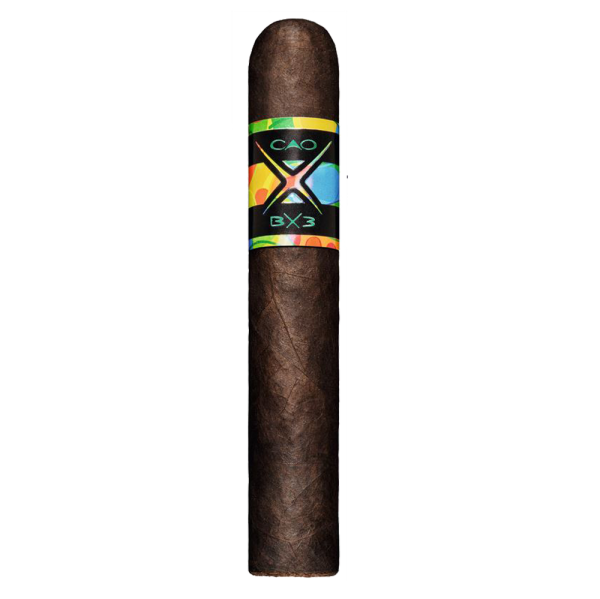 CAO BX3 Robusto combines tobaccos from 4 countries