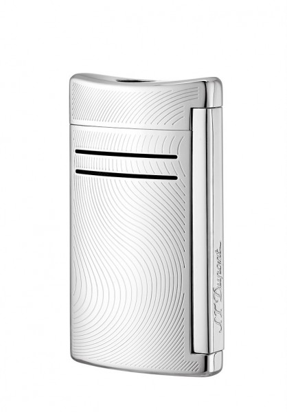 S.T. Dupont Maxijet Chrome brushed a masculine powerhouse in an elegant design