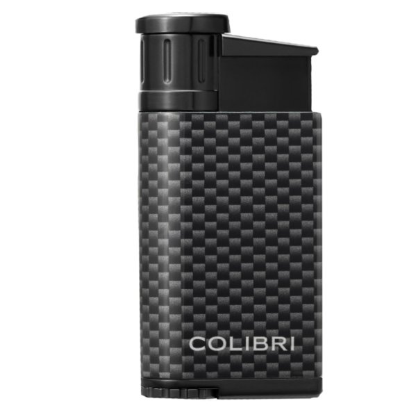 Colibri Evo carbon design black a lighter where it's the inner values that count