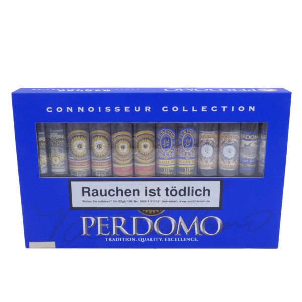 Perdomo Connoisseur Collection Maduro standing - a dark dozen