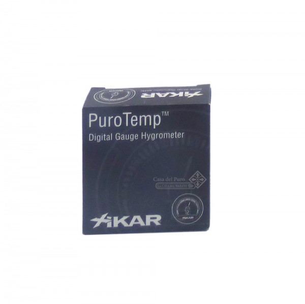 Xikar PuroTemp Gauge Digital Hygrometer Rund